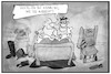 Cartoon: CDU und AfD (small) by Kostas Koufogiorgos tagged karikatur,koufogiorgos,illustration,cartoon,afd,cdu,bett,koalition,annaeherung,merkel,partei,betrug,seitensprung