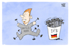 Cartoon: Der Nagelsmann (small) by Kostas Koufogiorgos tagged karikatur,koufogiorgos,nagelsmann,dfb,voodoo
