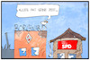 Cartoon: Der Niedergang der Bremer SPD (small) by Kostas Koufogiorgos tagged karikatur,koufogiorgos,illustration,cartoon,bremen,wahl,senat,borgward,auto,fabrik,historisch