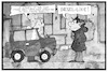 Cartoon: Die Diesel-Lüge (small) by Kostas Koufogiorgos tagged karikatur,koufogiorgos,illustration,cartoon,diesel,lüge,angeber,auto,fahrverbot