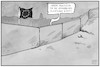 Cartoon: Die EU-Asylpolitik steht (small) by Kostas Koufogiorgos tagged karikatur,koufogiorgos,illustration,cartoon,eu,asylpolitik,afghanistan,mauer