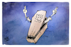Cartoon: Die Untoten (small) by Kostas Koufogiorgos tagged karikatur,koufogiorgos,tot,sarg,nationalsozialismus,zombie