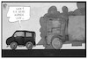 Cartoon: Diesel (small) by Kostas Koufogiorgos tagged karikatur,koufogiorgos,illustration,cartoon,diesel,pkw,lkw,umwelt,verschmutzung,stickoxid,feinstaub,automobil,wirtschaft