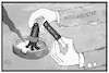 Cartoon: Diesel oder E-Auto (small) by Kostas Koufogiorgos tagged karikatur,koufogiorgos,illustration,cartoon,diesel,elektro,mobilität,auto,industrie,wirtschaft,abgasaffaere,dieselgate,zigarre,umstieg,umwelt,zigarette