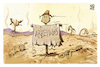 Cartoon: Dürre (small) by Kostas Koufogiorgos tagged karikatur,koufogiorgos,ernte,dürre,vogelscheuche,getreide,landwirtschaft