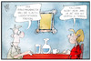 Cartoon: Elektromobilität (small) by Kostas Koufogiorgos tagged karikatur,koufogioros,illustration,cartoon,elektro,mobilität,verkehrsminister,scheuer,suv,klima,umwelt