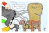Cartoon: Entmachtung der CDU (small) by Kostas Koufogiorgos tagged karikatur,koufogiorgos,illustration,cartoon,wurzel,macht,cdu,ampel,machtübernahme,regierung