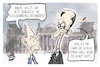 Cartoon: Entscheidungen im Bundestag (small) by Kostas Koufogiorgos tagged karikatur,koufogiorgos,bundestag,scholz,merz,schuldenbremse