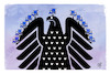 Cartoon: Es wird voll im Bundestag (small) by Kostas Koufogiorgos tagged karikatur,koufogiorgos,illustration,cartoon,bundesadler,bundestag,sitze,stühle,parlament,überfüllung