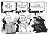 Cartoon: EU-Annäherung (small) by Kostas Koufogiorgos tagged illustration,cartoon,karikatur,koufogiorgos,brüssel,europa,eu,putin,erdogan,stier,gipfel,russland,türkei