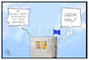 Cartoon: EU-Türkei (small) by Kostas Koufogiorgos tagged karikatur,koufogiorgos,illustration,cartoon,eu,tuerkei,beziehung,gipfel,diplomatie