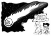 Cartoon: Euro-Krise (small) by Kostas Koufogiorgos tagged europa,deutschland,rolle,europe,role,leading,germany,krise,euro,führungsrolle,leadership,crisis,zeit,führungsanspruch,sternschnuppe,merkel,sarkozy,merkozy,wirtschaft,schulden,waehrung,zone,karikatur,kostas,koufogiorgos