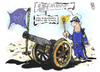 Cartoon: Europäische Union (small) by Kostas Koufogiorgos tagged vereinigte,staaten,europa,union,krieg,bürgerkrieg,nord,süd,karikatur,kostas,koufogiorgos