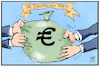 Cartoon: Europäische Werte (small) by Kostas Koufogiorgos tagged karikatur,koufogiorgos,illustration,cartoon,eu,europa,werte,geld,geldsack,streit,bonds,coronabonds,eurobonds,eurozone