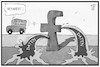 Cartoon: Facebook-Datenleck (small) by Kostas Koufogiorgos tagged karikatur,koufogiorgos,illustration,cartoon,facebook,daten,datenskandal,reparatur,zuckerberg,internet,soziale,medien