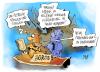 Cartoon: Ferienbeginn (small) by Kostas Koufogiorgos tagged ölpreise,börse,spekulanten,wirtschaft,saudi,arabien,nigeria,opec,ölförderung,ferien,benzin,preis,kostas,koufogiorgos