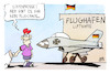 Cartoon: Flugchaos (small) by Kostas Koufogiorgos tagged karikatur,koufogiorgos,flugchaos,luftwaffe,flugzeug,passagier,reisender,lügenpresse