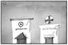 Cartoon: Gamescom (small) by Kostas Koufogiorgos tagged karikatur,koufogiorgos,illustration,cartoon,gamescom,spielsucht,computer,notaufnahme,messe,spiele,arzt,klinik