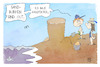 Cartoon: Gasspeicher (small) by Kostas Koufogiorgos tagged karikatur,koufogiorgos,gas,gasspeicher,sandburg,strand,urlaub