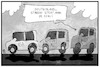 Cartoon: Geheimdienststau (small) by Kostas Koufogiorgos tagged karikatur,koufogiorgos,illustration,cartoon,mit,tuerkei,bnd,nsa,geheimdienst,spionage,muentefering,politik,auto,stau,deutschland