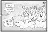 Cartoon: Götz George (small) by Kostas Koufogiorgos tagged karikatur,koufogiorgos,illustration,cartoon,götz,george,himmel,engel,polizei,polizist,schimanski,tatort,rolle,schauspieler