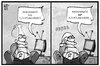 Cartoon: Handgranaten-Anschlag (small) by Kostas Koufogiorgos tagged karikatur,koufogiorgos,illustration,cartoon,handgranate,fluechtlingsheim,anschlag,michel,schlafen,aufwachen,unterschied,rechtsextremismus,flüchtlingsdebatte,deutscher,fernsehen,nachrichten