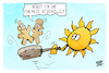 Cartoon: Hitze (small) by Kostas Koufogiorgos tagged karikatur,koufogogiorgos,hitze,hitzewelle,klima,wetter,mensch