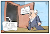 Cartoon: Horst Seehofer (small) by Kostas Koufogiorgos tagged karikatur,koufogiorgos,merkel,seehofer,groko,sitzung,unfall,politik,partei,csu