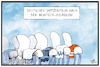 Cartoon: Impfstoff-Zulassung (small) by Kostas Koufogiorgos tagged karikatur,koufogiorgos,illustration,cartoon,impfzentrum,reservierung,biontech,zulassung,impfstoff