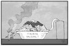 Cartoon: Italiens Haushalt (small) by Kostas Koufogiorgos tagged karikatur,koufogiorgos,illustration,cartoon,italien,haushalt,explosiv,wirtschaft,eu,europa