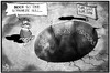 Cartoon: Jahrestag 11. September (small) by Kostas Koufogiorgos tagged karikatur,koufogiorgos,cartoon,illustration,11,september,terrorismus,krieg,null,loch,usa,anschlag,jahrestag,politik