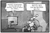 Cartoon: Katastrophentag (small) by Kostas Koufogiorgos tagged karikatur,koufogiorgos,illustration,cartoon,trump,erdbeben,flugzeugabsturz,time,person,pakistan,indonesien,nachrichten,fernsehen,zuschauer,michel,katastrophe