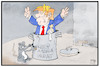 Cartoon: Keep America great (small) by Kostas Koufogiorgos tagged karikatur,koufogiorgos,illustration,cartoon,trump,sieger,wahl,niederlage,müll,entsorgung,usa,demokratie,maus,ratte