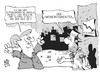 Cartoon: Klamme Kommunen (small) by Kostas Koufogiorgos tagged kommunen,finanzen,wirtschaft,bürgermeister,merkel,wahlkampf,stadt,geld,infrastruktur,karikatur,koufogiorgos