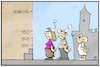 Cartoon: Klima-Pegelstände (small) by Kostas Koufogiorgos tagged karikatur,koufogiorgos,illustration,cartoon,klimawandel,umwelt,klimaschutz,pegel,hochwasser