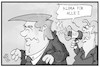 Cartoon: Klima für alle (small) by Kostas Koufogiorgos tagged karikatur koufogiorgos illustration cartoon klima schutz merkel trump g20 ansage megaphon apell usa deutschland umwelt klimawandel