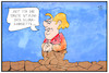 Cartoon: Klimakabinett (small) by Kostas Koufogiorgos tagged karikatur,koufogiorgos,illustration,cartoon,merkel,klimakanzlerin,klimakabinett,dürre,klimawandel,erderwärmung,sitzung,umwelt