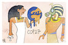 Cartoon: Klimakonferenz in Ägypten (small) by Kostas Koufogiorgos tagged karikatur,koufogiorgos,sphinx,ägypten,klimakonferenz,cop,wüste,erderwärmung,klimakatastrophe,gasmaske