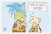 Cartoon: Koalition der Willigen (small) by Kostas Koufogiorgos tagged karikatur,koufogiorgos,koalition,putin,krieg,russland