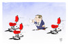 Cartoon: Laschet nimmt Abschied (small) by Kostas Koufogiorgos tagged karikatur,koufogiorgos,illustration,cartoon,laschet,kanzler,nrw,stuhl,amt,cdu,vorsitz