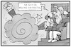 Cartoon: Laschet und Söder (small) by Kostas Koufogiorgos tagged karikatur,koufogiorgos,illustration,cartoon,machtkampf,laschet,söder,kfrage,merkel,cdu,kanzler,politik