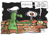 Cartoon: Leben auf dem Mars (small) by Kostas Koufogiorgos tagged mars curiosity polizei alien ausserirdischer marsmensch expedition nasa karikatur kostas koufogiorgos