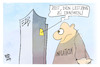 Cartoon: Leitzinserhöhung (small) by Kostas Koufogiorgos tagged karikatur,koufogiorgos,leitzins,ezb,inflation,zinsen,wirtschaft,bank