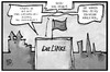 Cartoon: Linke und AfD (small) by Kostas Koufogiorgos tagged karikatur,koufogiorgos,illustration,cartoon,wagenknecht,petry,ähnlichkeit,linke,afd,konkurrenz,partei,parteitag