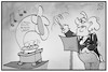 Cartoon: Lockerungen (small) by Kostas Koufogiorgos tagged karikatur,koufogiorgos,illustration,cartoon,bundesländer,föderalismus,merkel,kakophonie,grammophon,musik,corona,regeln,lockerungen