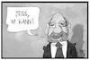 Cartoon: Martin Schulz (small) by Kostas Koufogiorgos tagged karikatur,koufogiorgos,illustration,cartoon,martin,schulz,kanzlerkandidat,spd,obama,slogan,politik,bundestagswahl,wahlkampf