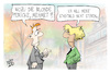Cartoon: Merzens Stadtbild (small) by Kostas Koufogiorgos tagged karikatur,koufogiorgos,merz,stadtbild,migration,rassismus,perücke