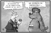 Cartoon: MH 17 (small) by Kostas Koufogiorgos tagged karikatur,koufogiorgos,illustration,cartoon,mh17,flugzeug,absturz,russland,ukraine,bär,presse,reporter,medien,frage,politik,einreiseverbot
