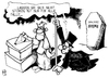 Cartoon: Neuwahl in Griechenland (small) by Kostas Koufogiorgos tagged grexit,griechenland,sarg,drachme,währung,wahl,urne,wähler,bestatter,europa,schulden,euro,krise,karikatur,kostas,koufogiorgos