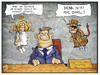 Cartoon: NSA-Untersuchungsausschuss (small) by Kostas Koufogiorgos tagged karikatur,koufogiorgos,illustration,cartoon,nsa,untersuchungsausschuss,snowden,geheimdienst,agent,usa,engelchen,teufelchen,entscheidung,anhörung,zeuge,befragung,aussage,politik,aufklärung